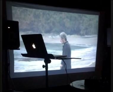 Proyección de cine